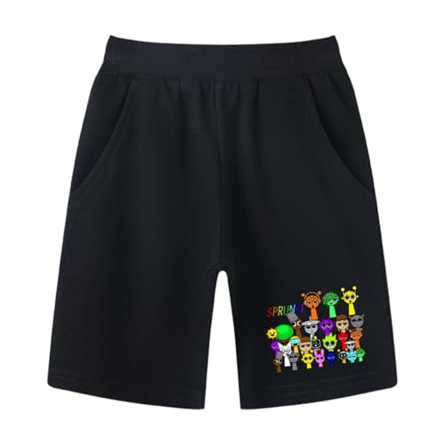 �L�b�Y t�V���c �q���� ���� �ĕ� �L�����N�^�[ sprunki �X�v�����L�[ ���킢�� �N���[�l�b�N �R�b�g�� �J�W���A�� �J���t�� �j�̎q ���̎q �_�炩�� �ʋC�� ������� �p�W���} �g���[�i�[ (JP, �g��, 110, �V���[�c�i�u���b�N�j)