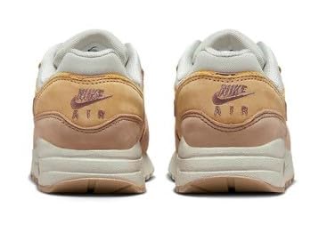 Air Max 1 SE Big Kids' Shoes (FZ5530-020, Light Bone/Light Bone/Hemp/Smokey Mauve) Size 44