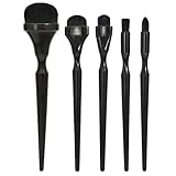 Manico ergonomico elettrolitico: ogni pennello di questo set di pennelli artistici è dotato di un manico sagomato in plastica elettrolitica progettato per una presa comoda e antiscivolo che riduce l'affaticamento della mano durante le lunghe sessioni creative.