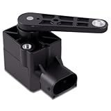 Niveausensor Xenon Leuchtweitenregulierung Höhenstandssensor Kompatibel mit 1er E81 E82 E87 E88 3er E46 E90 E91 E92 5er E39 E61 6 E63 E64 7er E38 E65 E66 E67 X5 E53 1993-2013 Ersatz für 37140141444