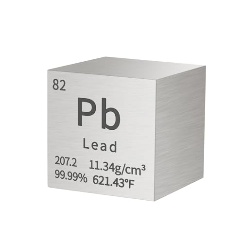 Pfcke PSK-QIAN Lead Cube Metal Density Cubes Pure Metal High Density Element Cube cover