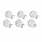 Porcelana Schmidt Prisma 077 (6 xícaras com pires) 200ml