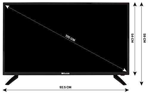 Image of Kodak 102 cm (40 Inches) Full HD LED TV 40FHDX900S (Black)