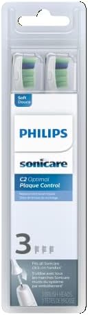 Philips Sonicare C2 Plaque Control - Genuine Replacement Electric Toothbrush Heads, White, 3 Pack, HX9023/65 — view 9