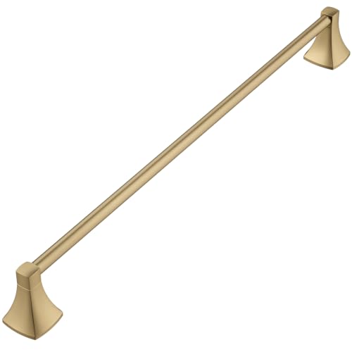 WZRUA Champagne Bronze 24 Inch Towel Bar Towel Rack for Bathroom Wall Mount