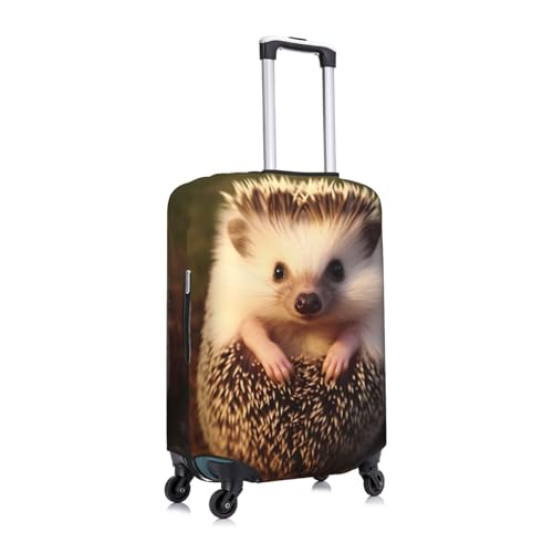 Hedgehog Luggage Cover for Suitcase Tsa Approved, Washable Suitcase Protector Fits 18-32 Inch Anti-scratch Suitcase Cover Carry on Luggage Sleeve Travel Baggage Cover3