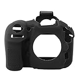 Pomya Camera Case,Soft Silicone Digital Camera Protective Cover Case Housing Shell Accessories for D810 Cameras (Black)