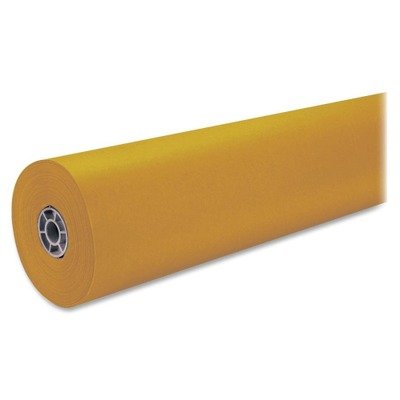 Pacon ArtKraft Duo-Finish Paper Roll, 36" x 1,000' (Antique Gold, 1 Roll)