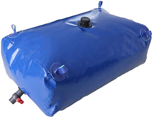HJHL Wassertank-Wasserbeutel, faltbar, druckfest, tragbar, für Landwirtschaft, Bauwesen, Transport, große Kapazität, faltbar, 5000 l Cover