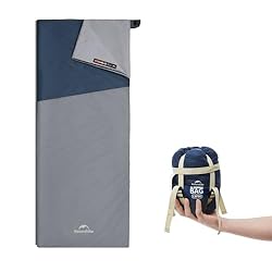 Naturehike Plain 01 - Saco de dormir para adultos ...: Ultraligero y compacto: el saco de dormir Naturehike con un peso de solo 680 g (tamaño estándar) y 760 g (talla L) es ideal para campistas, excursionistas y entusiastas del aire libre. El tamaño compacto del embalaje (tamaño estándar: 12 x 29 cm/tama...