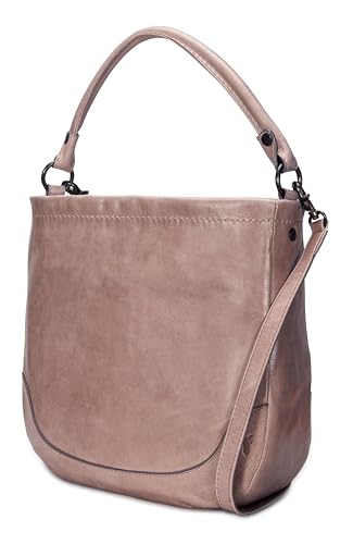 Image of FRYE Melissa Hobo Leather Handbag