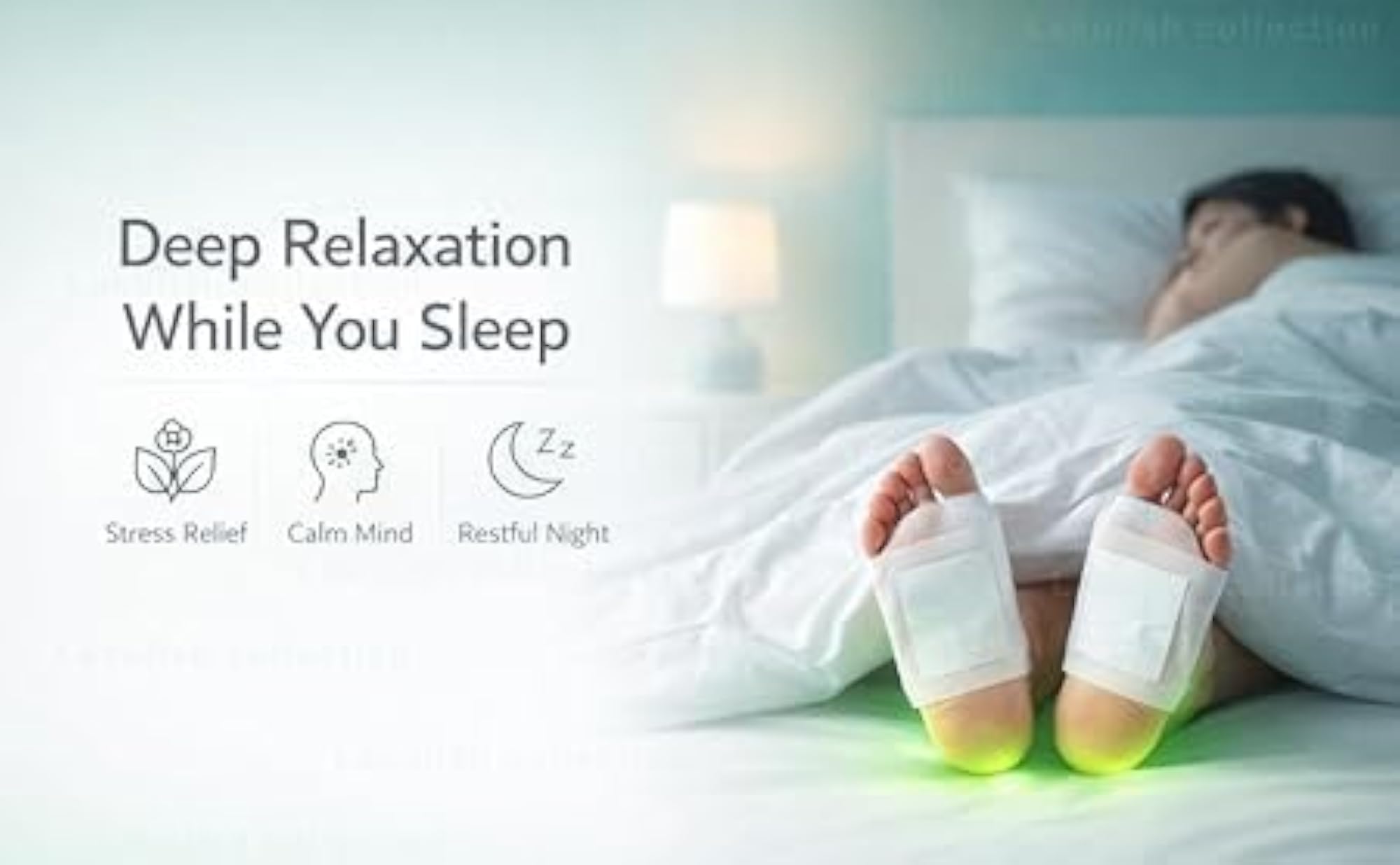 Herbal Detox Foot Pads for Toxin Removal and Relaxation
