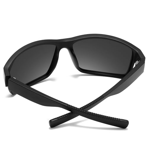 Men's Sunglasses Polarized Square Sports Sun Glasses Oversized Retro Shaeds Fashion Sunnies Vacation Fishing SY60832