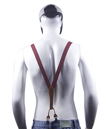 Image of Men's Suspenders Bowtie Set Elastic Y Shape Style Women's Suspenders Bowtie For Wedding&Formal Events