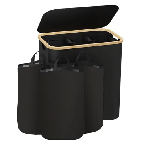 Panier à linge 160L grand volume gain de place pour la buanderie - 2