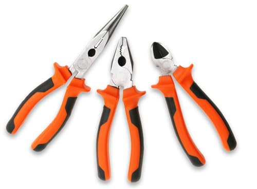 1/3PCS Wire Cutters Multifunctional Pliers Sets Hand Tools Diagonal Cutting Needle Nose Pliers Professional Electrician Nippers