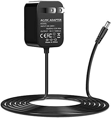 Replacement for Boss 9V PSA Adapter Guitar Pedal Power Supply for Boss PSA-120S ME-80 ME-70 ME-25 ME-50B GT-100 GT-1 GT-10 AD-10 BR-80 BR-600 DB-88 DB-90 CE-2B BOSS Mini Katana RE-20 RC-1 RC-3 DS-2