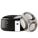 PETLIBRO Automatic Cat Feeder Wet Food with Stainless Steel Bowl, Refrigerated Auto Cat Feeder with Semiconductor Cooling, 3 Fresh Meals for 3 Days, App-Controlled Pet Food Dispenser, Easy to Clean