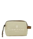 Innenmaterial: Polyester Liebeskind Berlin Damen Grijs Nylon Cosmetic - Accessoires Pouch Accessories S, Warm Beige, Small (HxBxT 12cm x 17cm 9cm) EU