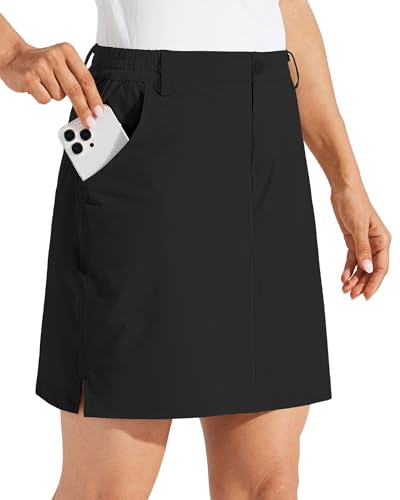 Willit Women's Skorts Golf Casual Skort Skirts UPF 50+ Quick Dry Zip Pockets Outdoor Hiking - Image 3