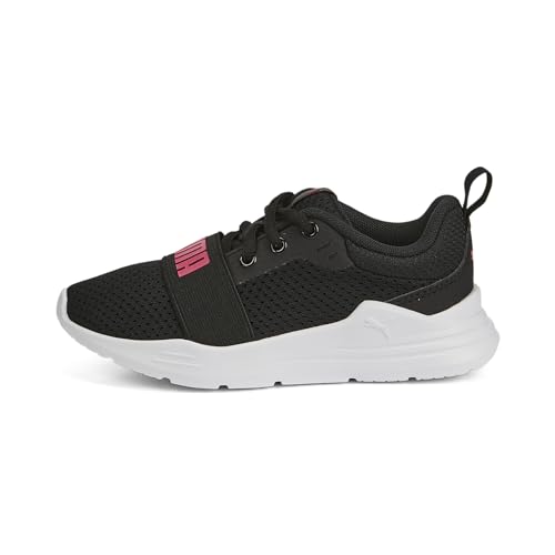 PUMA PUMA WIRED RUN PS, Sneaker, PUMA BLACK-SUNSET PINK,