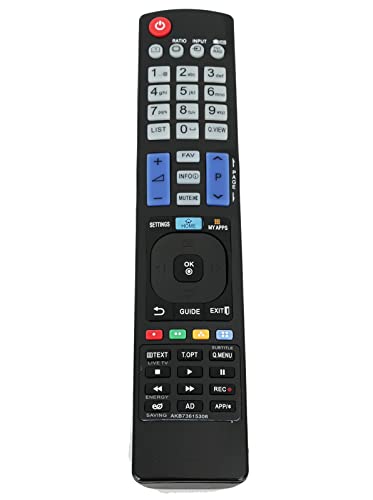 Replacement Remote AKB73615306 Fit for LG LED LCD TV 65LM621S 65LM621T 65LM621S 65LM621T 32LM640S 32LM640T 42LM640S 42LM640T 47LM640S 47LM640T 55LM640S 55LM640T 60LM645S 60LM645T 32LM660S Remote