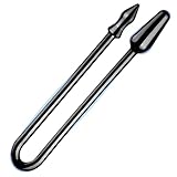 90cm Analplug für Frauen Männer XXL,2-IN-1 Weichen Analkette Anal Dildo mit 2 Analkugeln Buttplug,Flexibler Lange Anal Plug,Riesen Dildo Butt Plug,Sex Spielzeug für die Männer Frau (Schwarz)