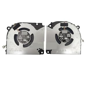 FANFAOZ Laptop parts Laptop CPU GPU Cooling Fan For Medion for ERAZER for Crawler E40 MD62518 MD62531 MD62536 MD62549 V155RNCQ Gamer Notebook Cooler Radiator(CPU GPU Fan)
