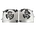 FANFAOZ Laptop parts Laptop CPU GPU Cooling Fan For Medion for ERAZER for Crawler E40 MD62518 MD62531 MD62536 MD62549 V155RNCQ Gamer Notebook Cooler Radiator(CPU GPU Fan)