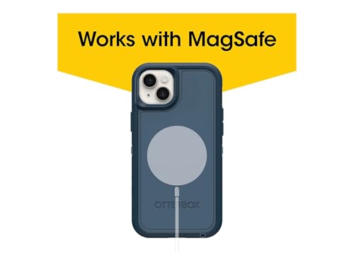 Coque iPhone 15 Plus OtterBox Defender XT MagSafe Bleu - 3