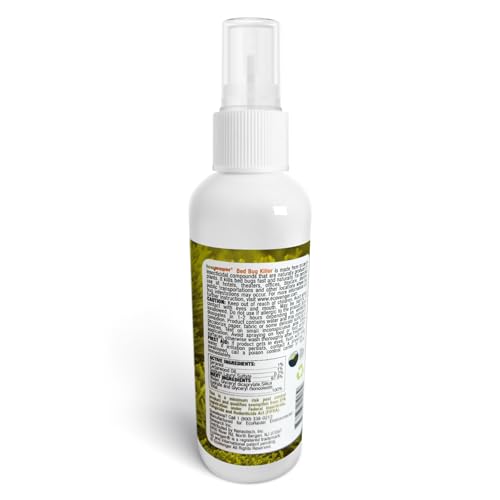 Image of Bed Bug Killer 3 oz EcoVenger by EcoRaider,Travel Size,100% Kill Efficacy, Bedbugs & Mites, Eggs & The Resistant, USDA BIO-Certified, Plant Extract Based & Non-Toxic, Child & Pet Safe