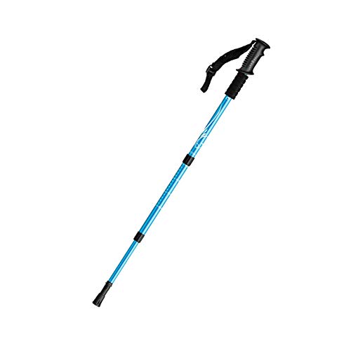 Pôle de randonnée carbone avec serrure externe stable pour marche active et alpinisme