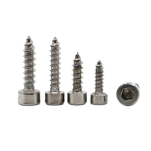YCPIN(ȓX) M2 M2.6 M3 M3.5 M4 M5 M6 ZptZptZt^bsOlW 8.8O[h ubN/XeXX`[ ZplW Xs[J[p(304 Stainless Steel,12MM_M2 50PCS)