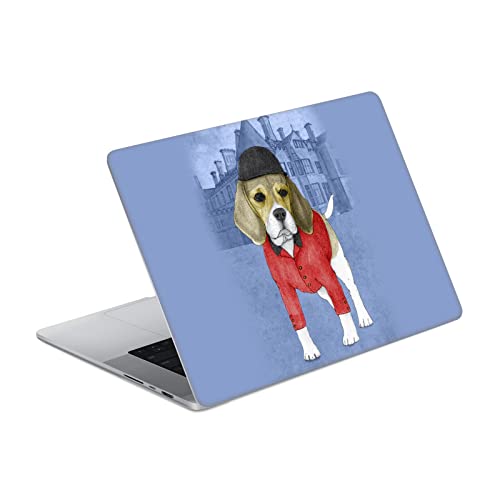 Chien Courant autocollant en vinyle Barruf pour MacBook Pro 16 A2485 Head Case Designs