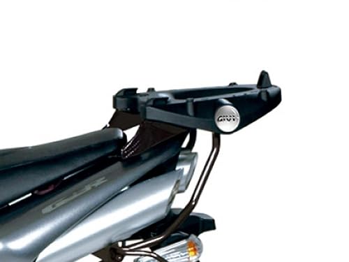 Optimiza tus rutas en moto con el soporte GIVI SR116 para baúl Monokey y placa M5 negra