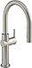 Kohler K-22974-WB-VS Crue Pull Down Kitchen Faucet, Kitchen Sink Faucet with Pull Down Sprayer in Vibrant Stainless