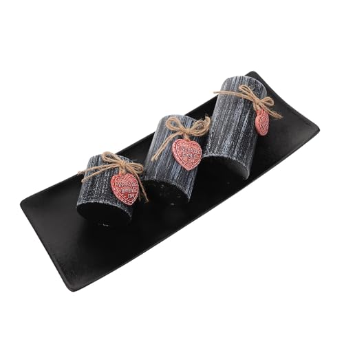 Bougeoirs pour tealights sur plateau décoratif élégant pour votre décoration de salon