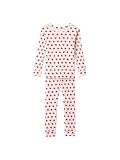GAP Baby Boys Long John Pajama Set Slipper Red 6-12M