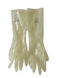 JQYTEN Transparent Latex Ultra-Thin Rubber Gloves (S,Clean)