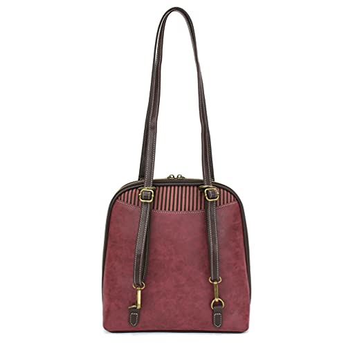 Image of CHALA Convertible Backpack Purse - Women Convertible Shoulder Purse with Adjustable Strap