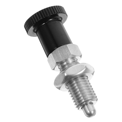Homoyoyo Spring Loaded Plunger Knob Stainless Steel Reset Type Indexing Plunger for Industrial and Applications Durability and Versatile Use