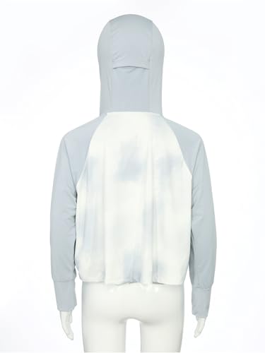 Kids Girls Boys Outdoor Hoodie Sun Protective Clothing Zipper High Neck Jacket Summer Casual Outerwear4