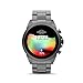 Fossil Men's Gen 6 44mm Stainless Steel Touchscreen Smart Watch with SpO2 & Heart Rate, Color: Smoke (Model: FTW4059V)