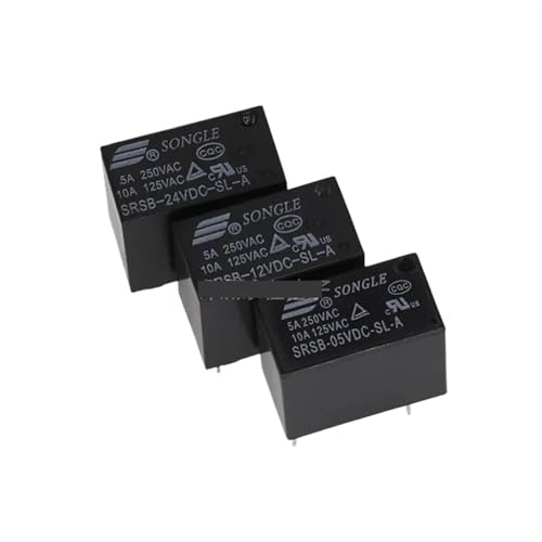 Relais SRSB-24VDC-SL-A 24V miniature pour commutation de puissance 4 broches