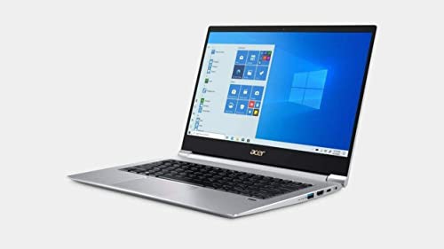 Image of acer Swift 3 14 inchFHD IPS LED Premium Laptop | Intel Core i5-8265U | Backlit Keyboard | Fingerprint Reader | Windows 10 Pro | Silver (Silver, 8GB DDR4 | 256GB SSD)