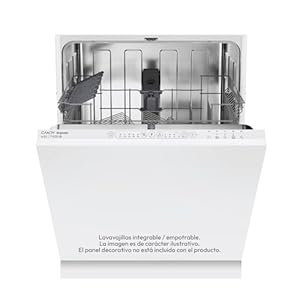 Candy Rapidò CI 3E53E0W Einbau-Geschirrspüler, 60 cm, 13 Services, digital, 53 dBa, 5 Programme, Invertermotor, Zyklusanzeige, Zeitvorwahl: 3-6-9 Stunden