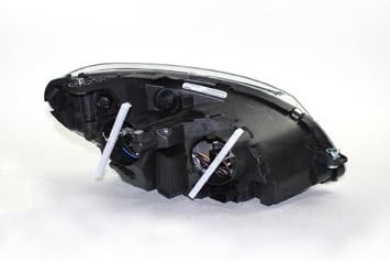 tyc left headlight assembly compatible with 2008-2011 mercedes benz c-class