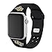 Affinity Bands Central Florida Knights Silicone Sport Band compatible with Apple Watch (42/44/45mm Black)