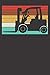 Produktbild Notebook: Forklift Bulldozer Operator Driver Retro Gift Dot Grid 6x9 120 Pages