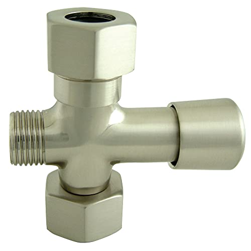 Kingston Brass ABT1060-8 Vintage Shower Diverter, 2-3/4-Inch, Brushed Nickel
